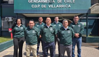 AGECH VISITA UNIDADES PENALES EN LA ARAUCANÍA Y CELEBRA IMPORTANTES LOGROS PARA EL PERSONAL